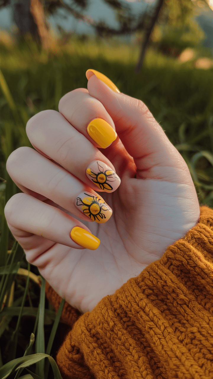 simple summer nails