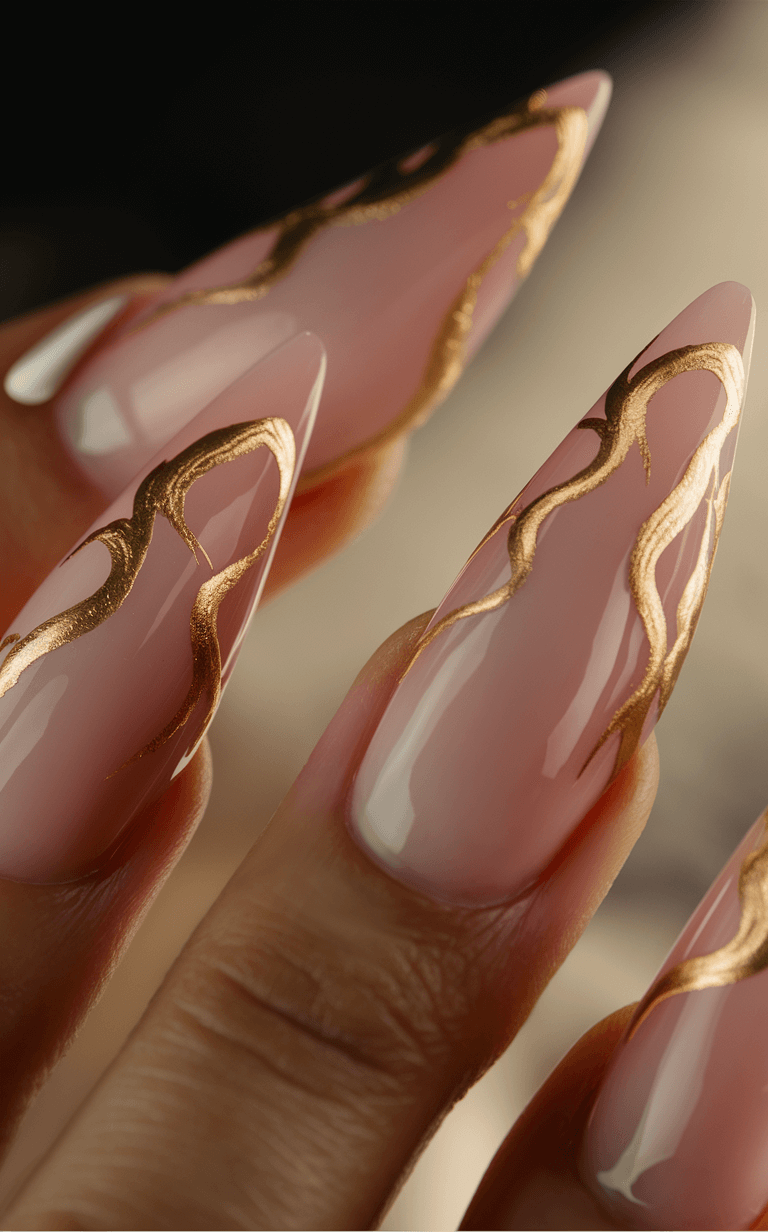 greek goddess nails