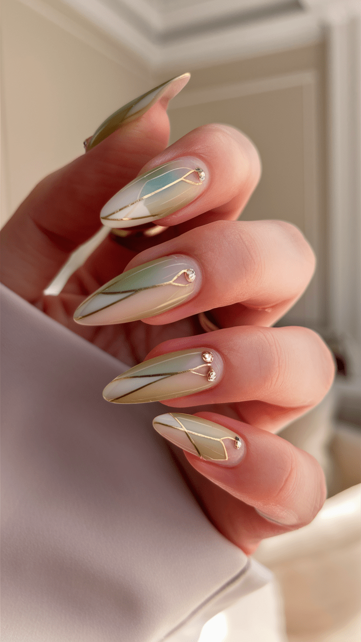 greek goddess nails 