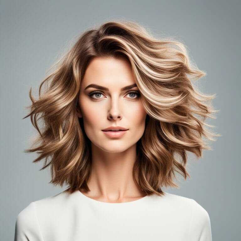 medium length haircut women