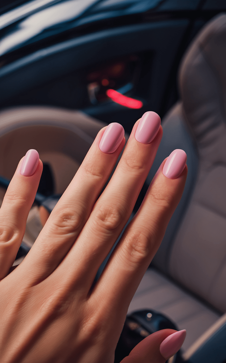 Pretty Pink Acrylic Nails for a Chic Look