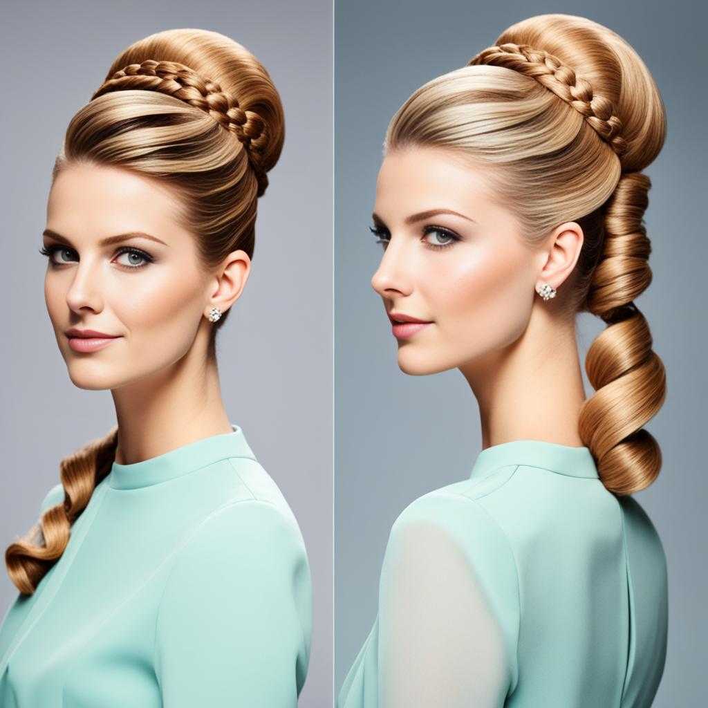 elegant graduation hairstyles