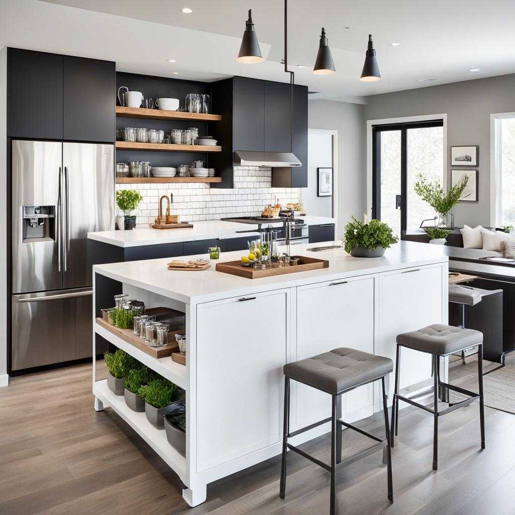 kitchen island storage