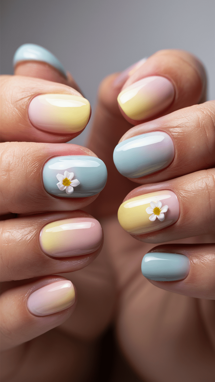 Simple Summer Nails Short for Effortless Beauty