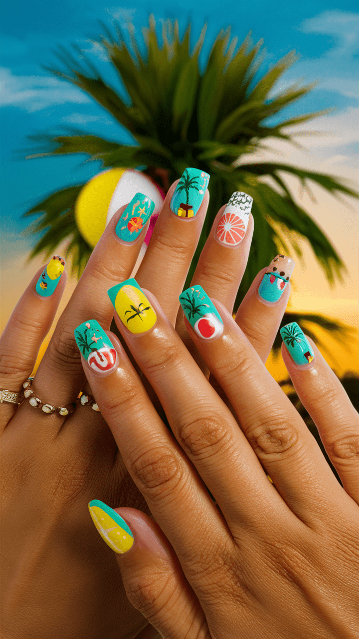 simple summer nails ideas