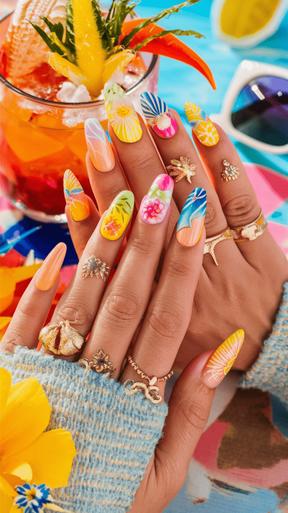 Tropical Nail Ideas