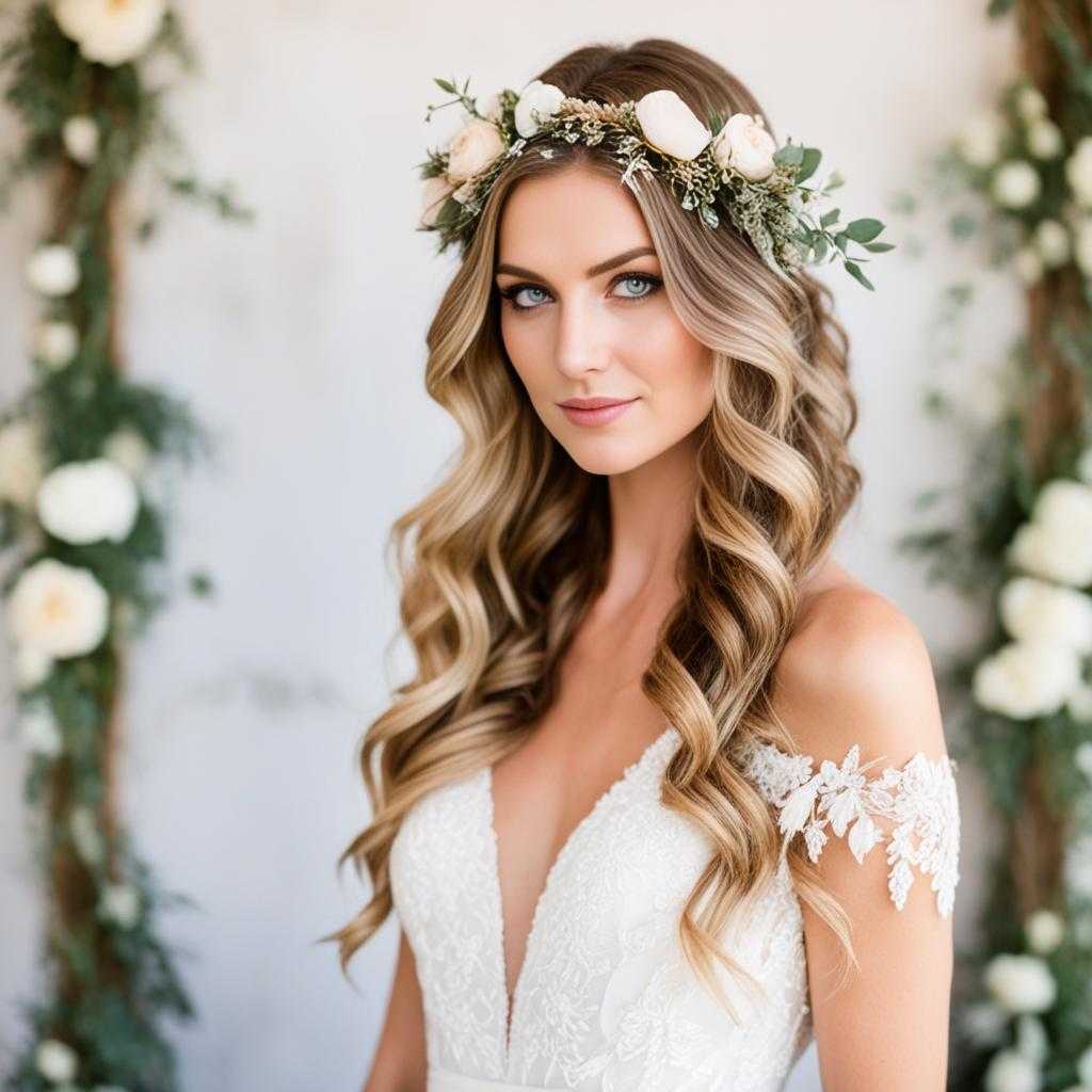 boho-chic bridal hairstyles