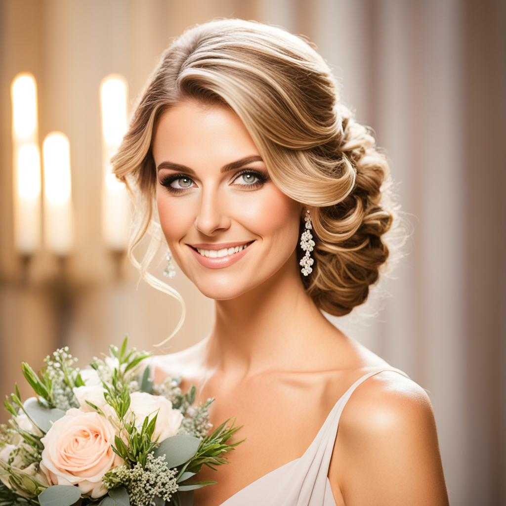 bridesmaid hairstyles for medium hair