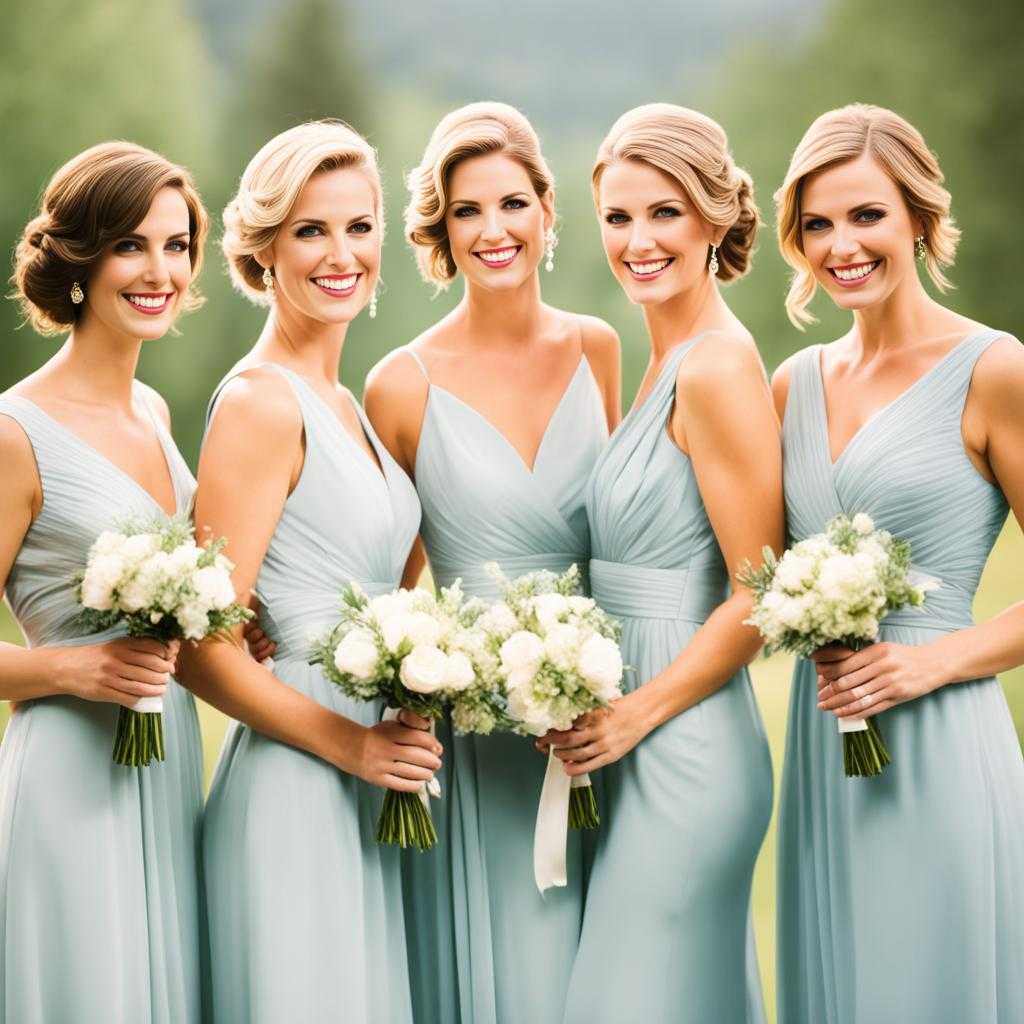 bridesmaid hairstyles for short hair