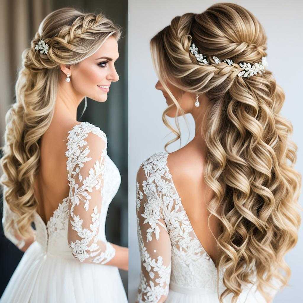 half up half down hairstyles