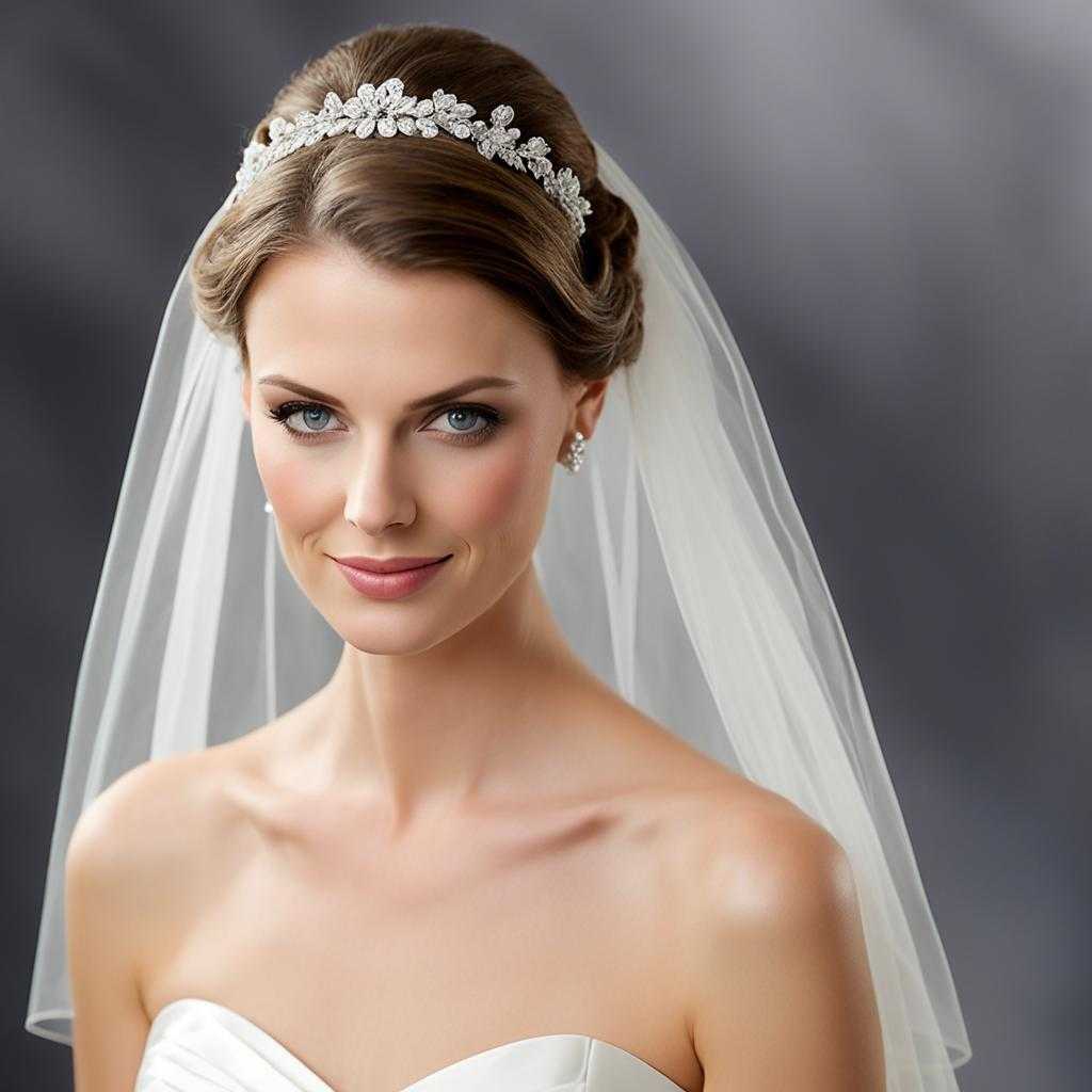 short hair bridal hairstyles