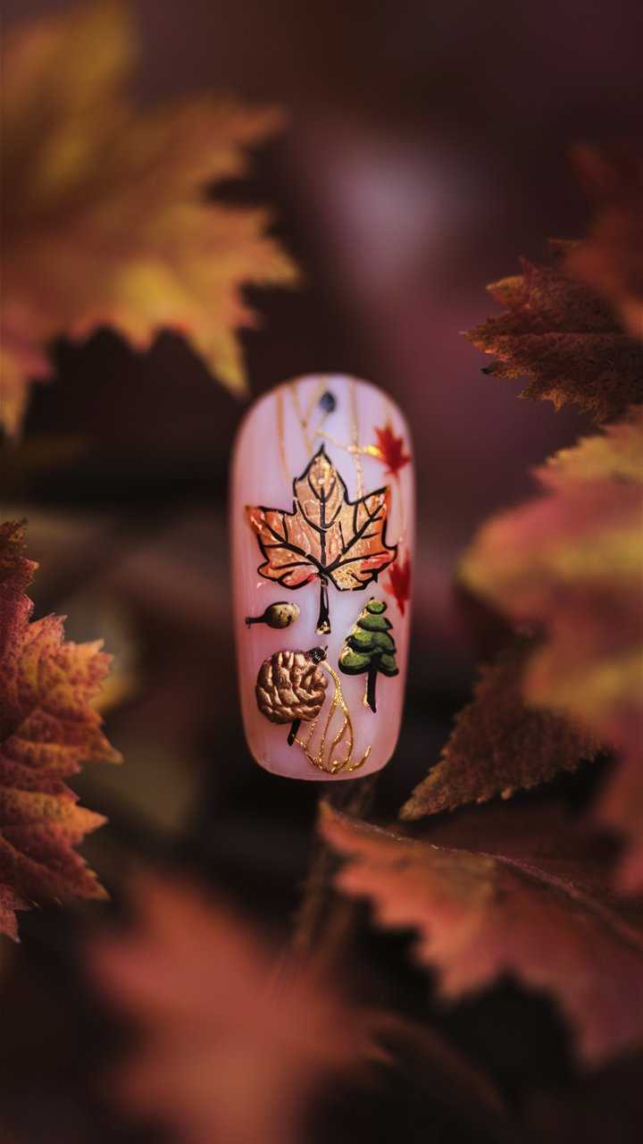 fall nails design