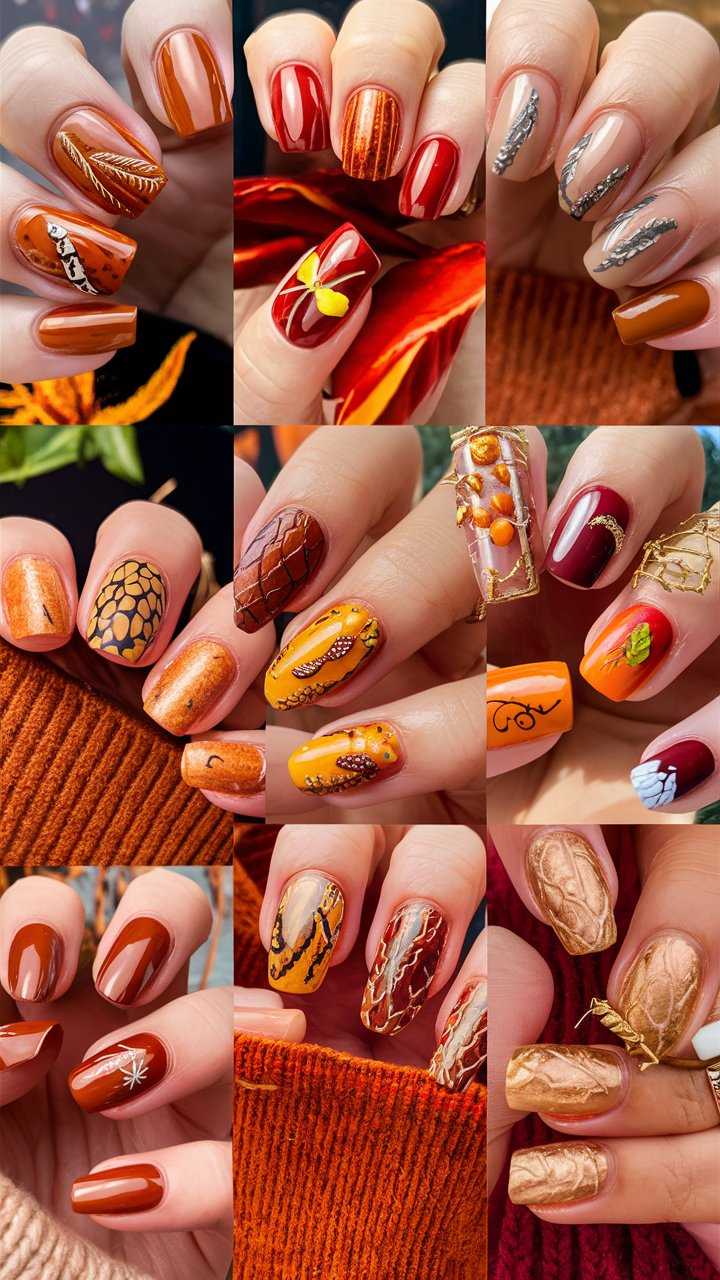 intricate nail art