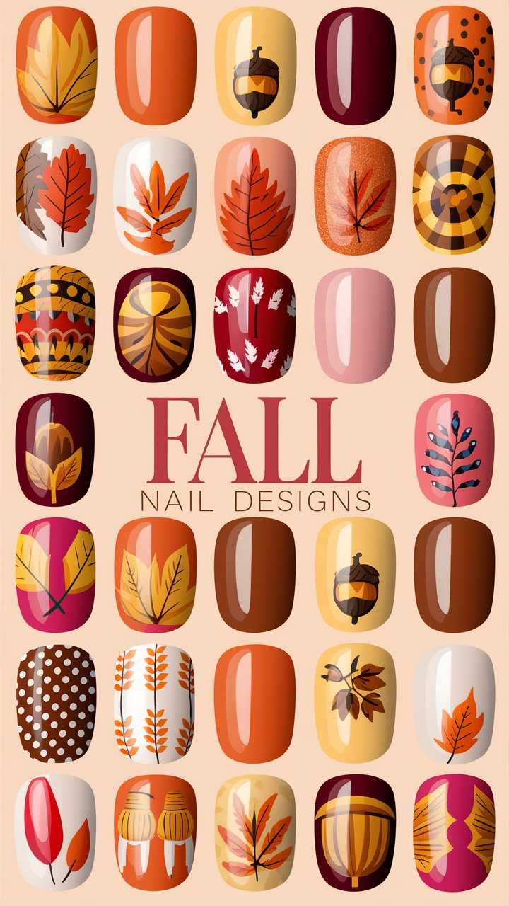 fall nail shapes