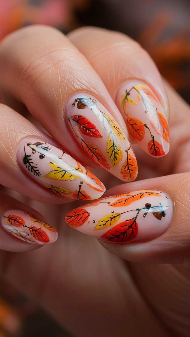 fall nails 2024