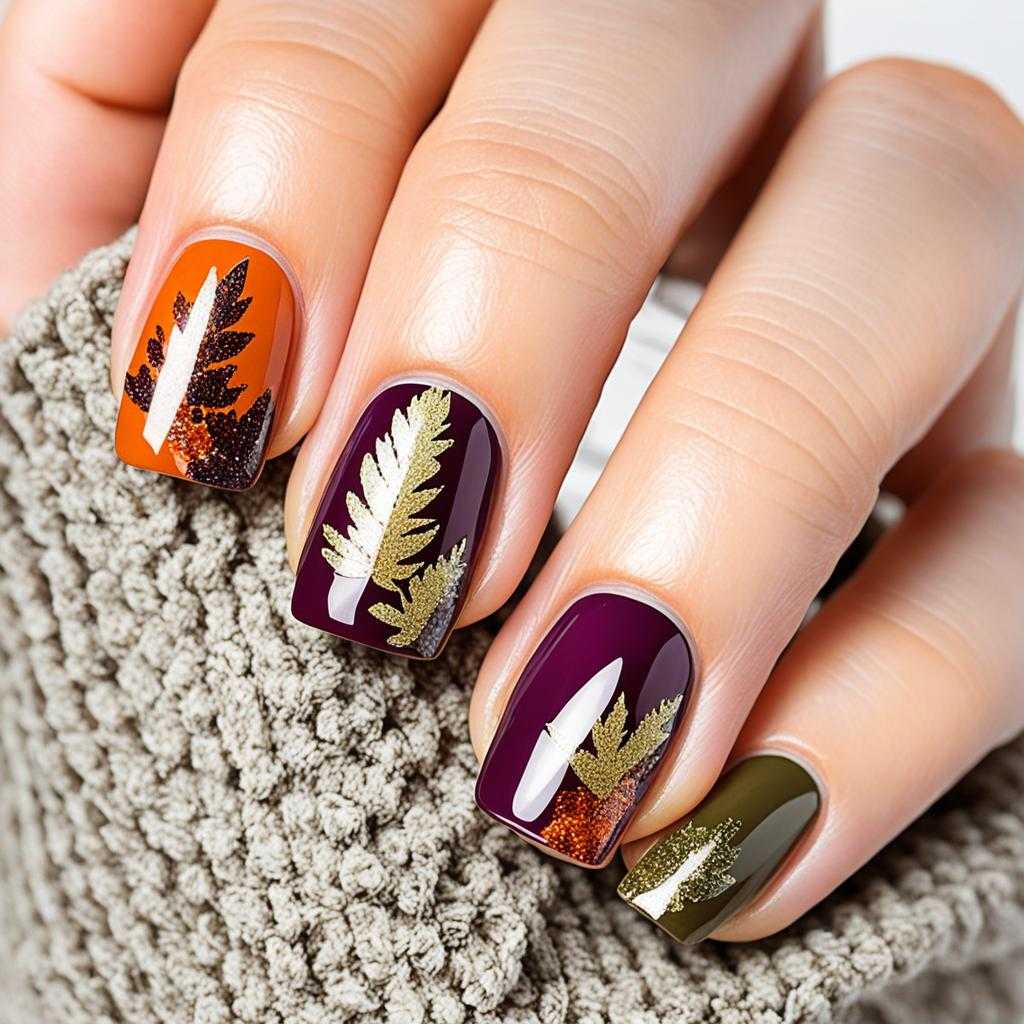 autumnal nail colors