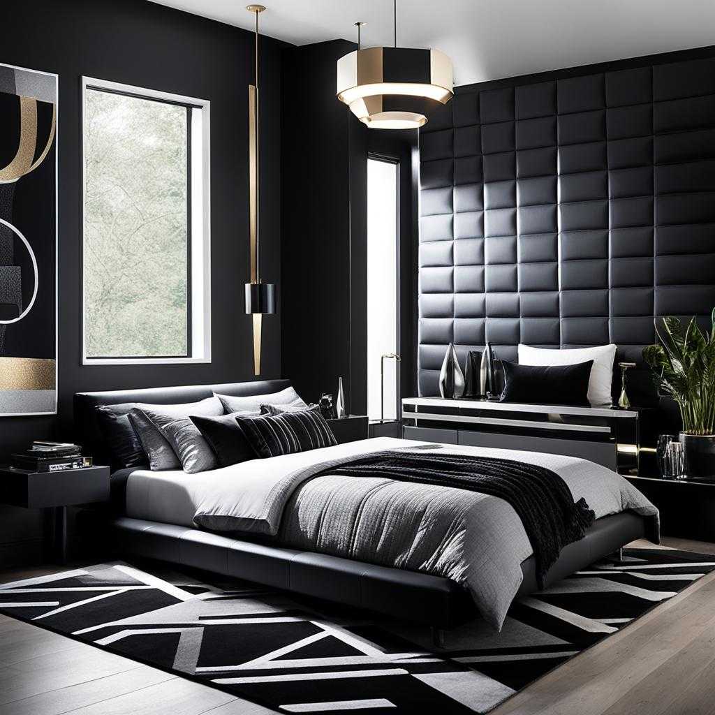 bedroom ideas black