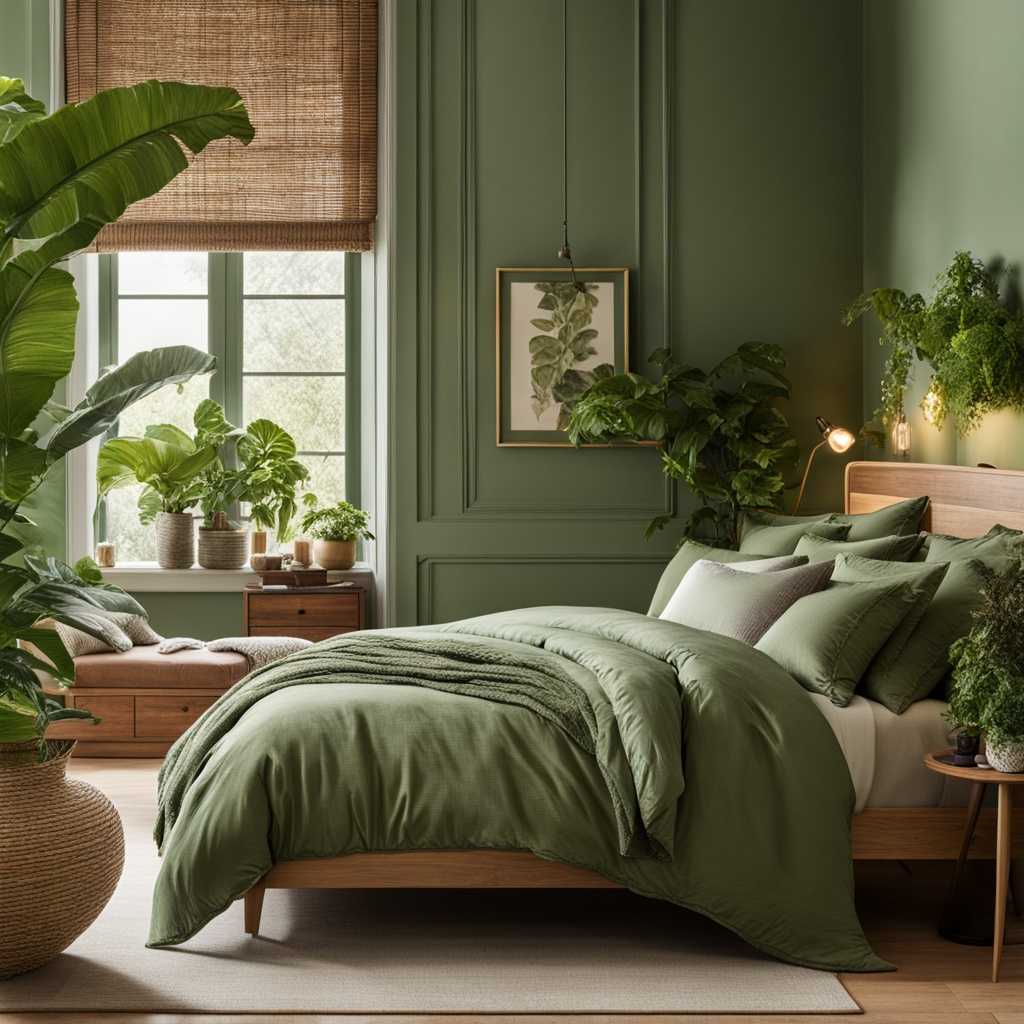 green bedroom ideas