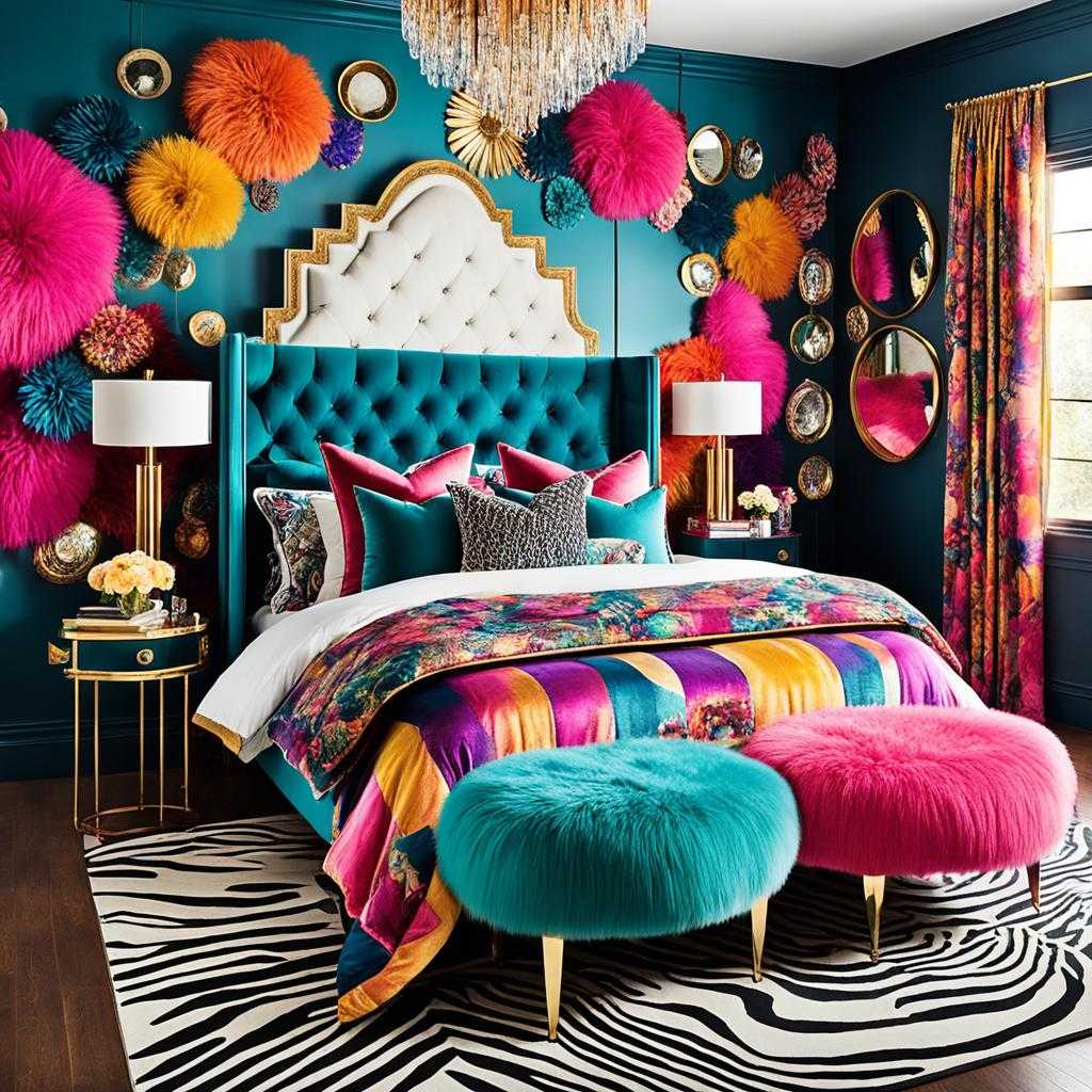 maximalist bedroom