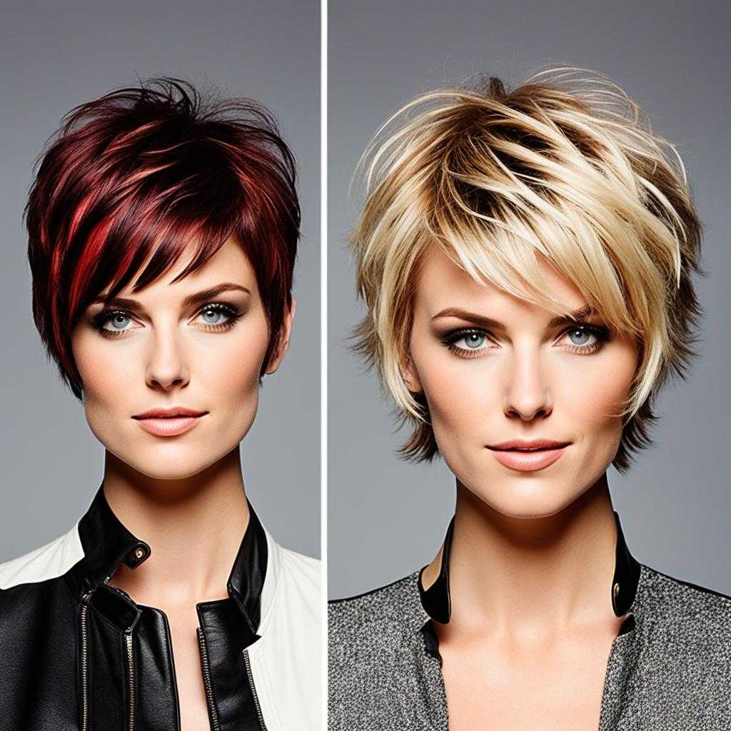 short shag hairstyles