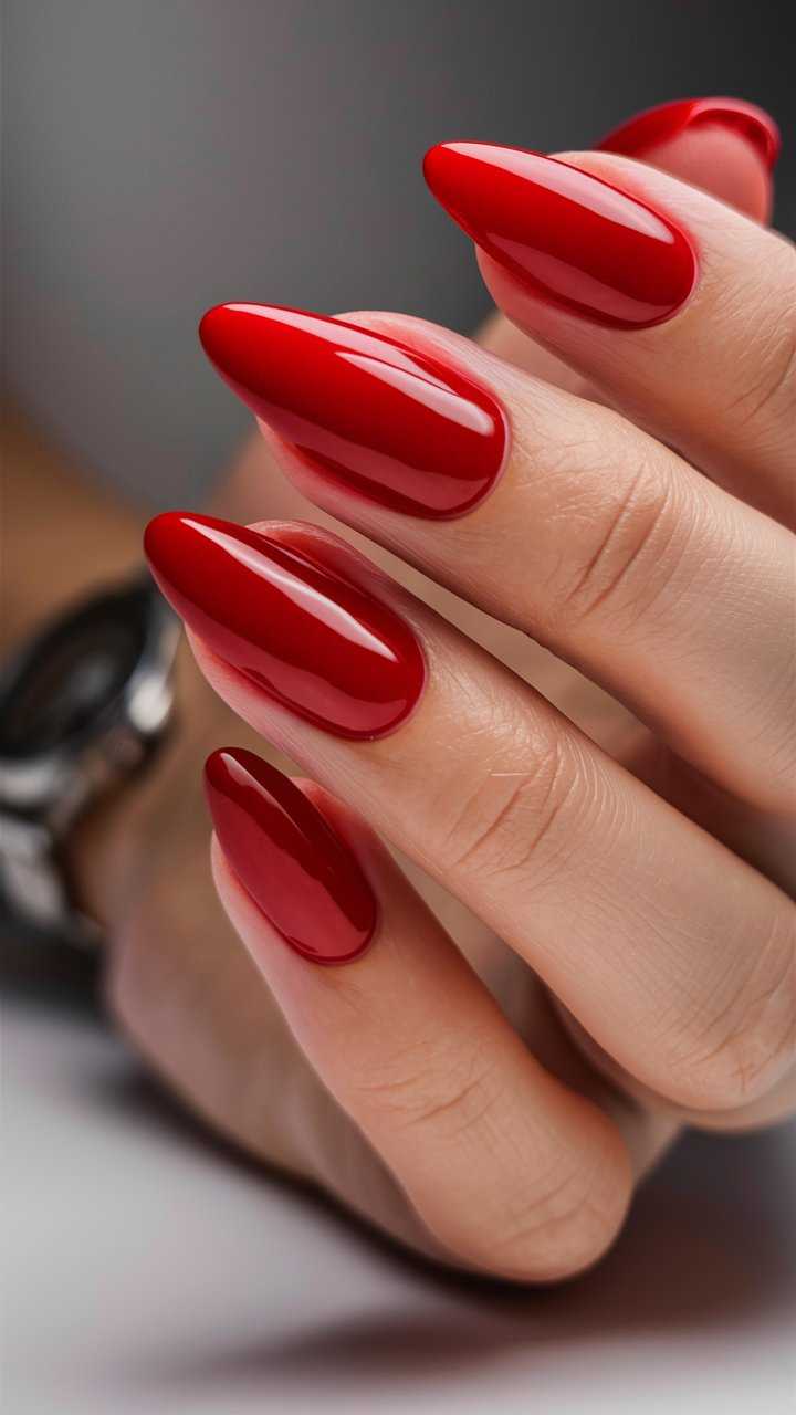 nail red