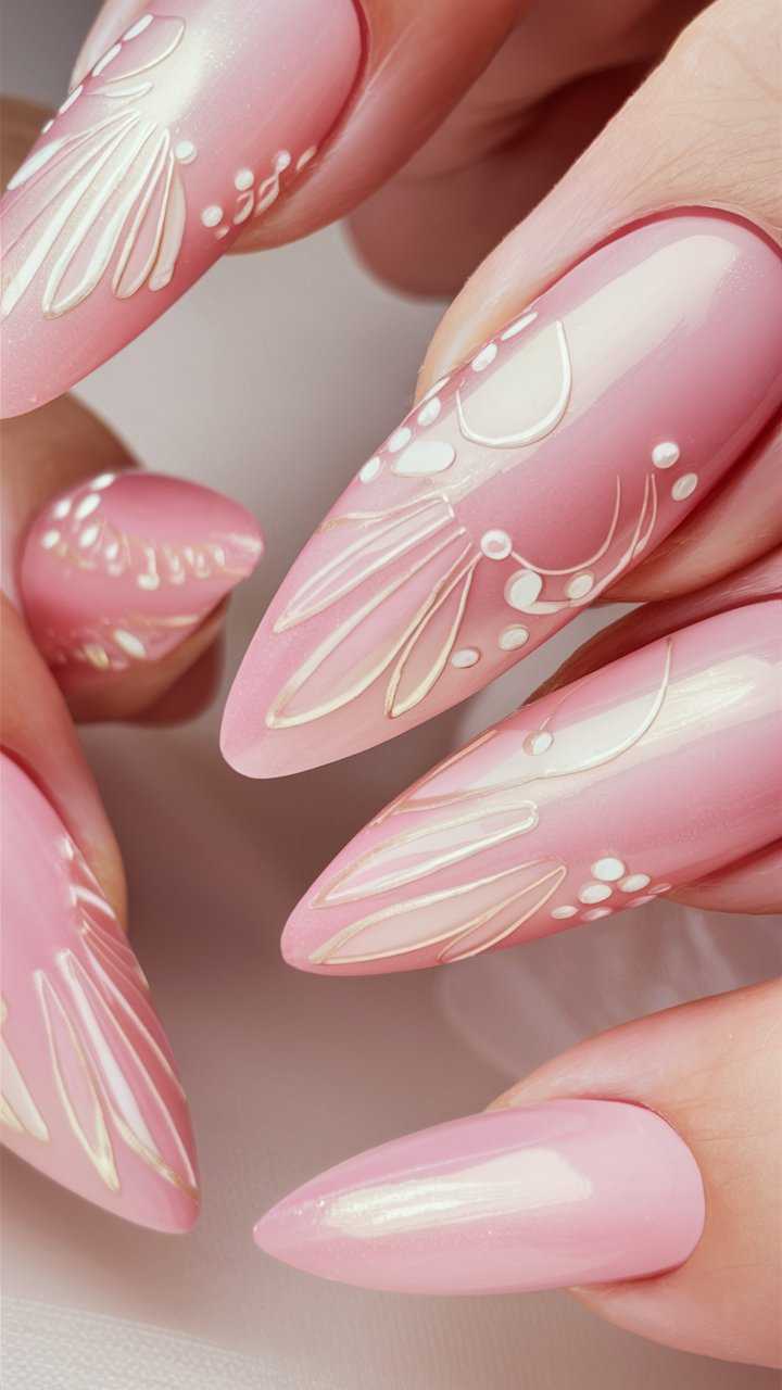 nail french tip designs